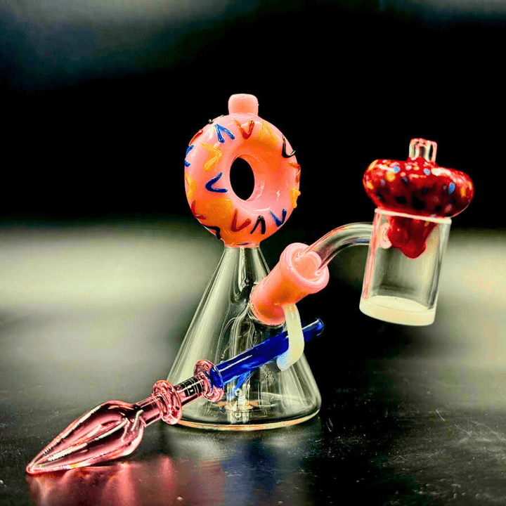 High Class Glass Doughnut Rig Steinbach Vape SuperStore and Bong Shop Manitoba Canada