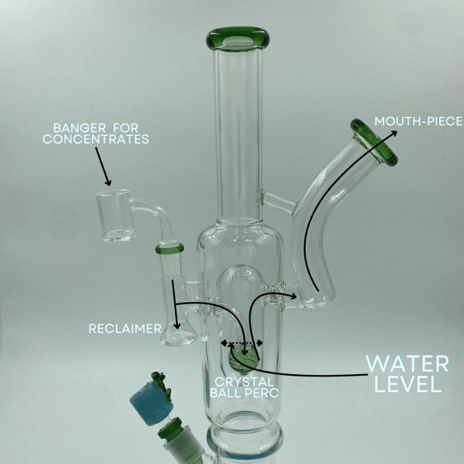 High Class Glass Dual Chamber Straight Tube Steinbach Vape SuperStore and Bong Shop Manitoba Canada