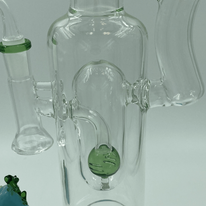 High Class Glass Dual Chamber Straight Tube Steinbach Vape SuperStore and Bong Shop Manitoba Canada