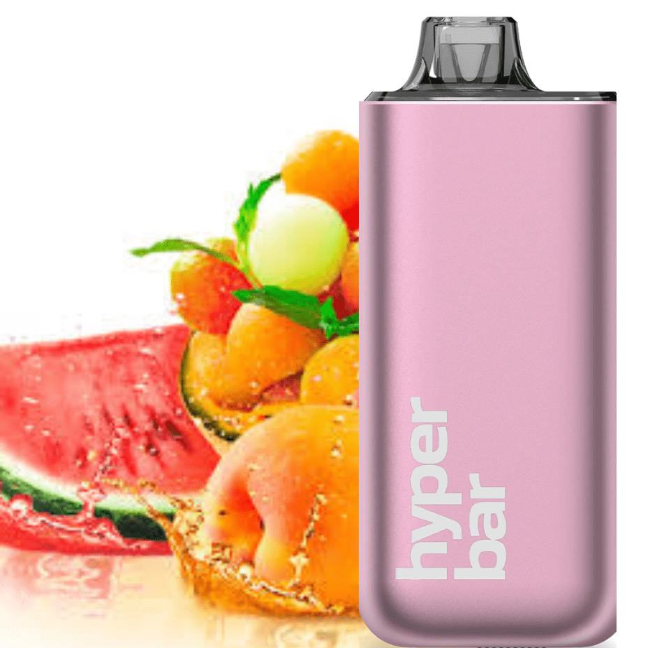 Hyper Bar BE38000 Disposable Vape-Peach Watermelon Ice 38000 Puffs / 20mg Steinbach Vape SuperStore and Bong Shop Manitoba Canada