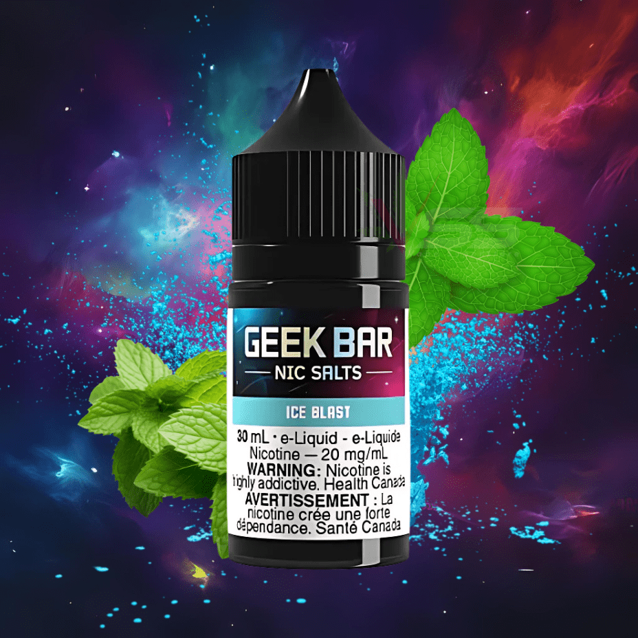 Ice Blast By Geek Bar Nic Salt Steinbach Vape SuperStore and Bong Shop Manitoba Canada