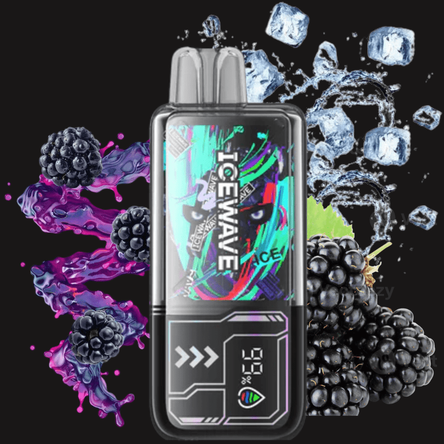 Icewave X8500 Disposable Vape-Blackberry Ice 20mg Steinbach Vape SuperStore and Bong Shop Manitoba Canada
