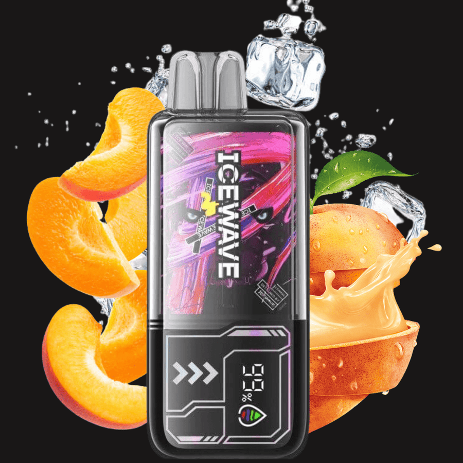 Icewave X8500 Disposable Vape-Peach Ice 20mg Steinbach Vape SuperStore and Bong Shop Manitoba Canada