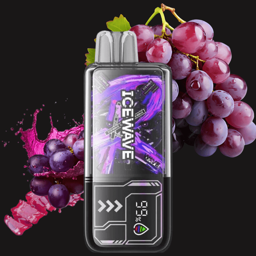 Icewave X8500 Disposable Vape-Sakura Grape 20mg Steinbach Vape SuperStore and Bong Shop Manitoba Canada