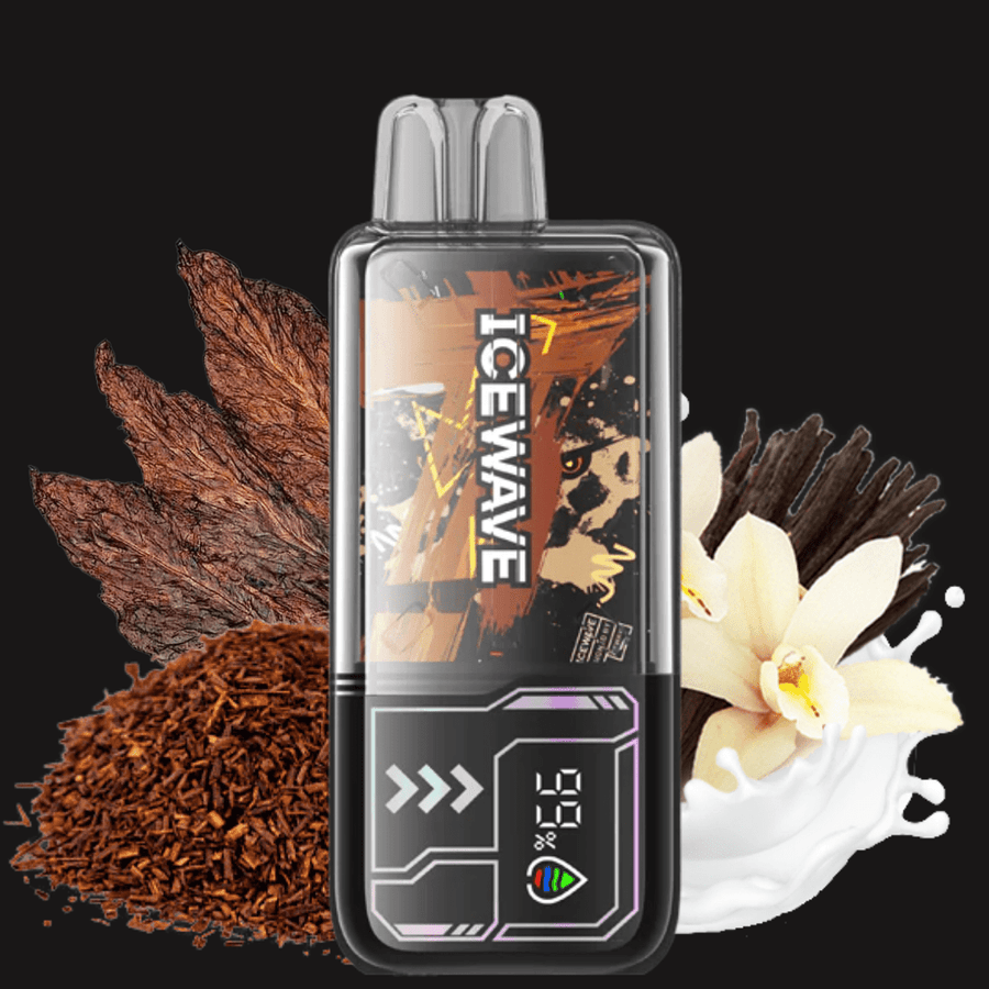 Icewave X8500 Disposable Vape-Vanilla Casta Tobacco 20mg Steinbach Vape SuperStore and Bong Shop Manitoba Canada