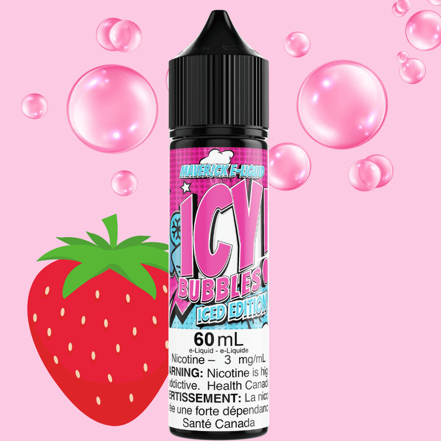 Icy Bubbles by Maverick E-Liquid 3mg Steinbach Vape SuperStore and Bong Shop Manitoba Canada
