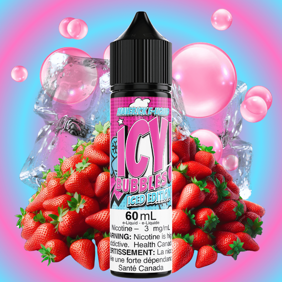 Icy Bubbles by Maverick E-Liquid 6mg Steinbach Vape SuperStore and Bong Shop Manitoba Canada
