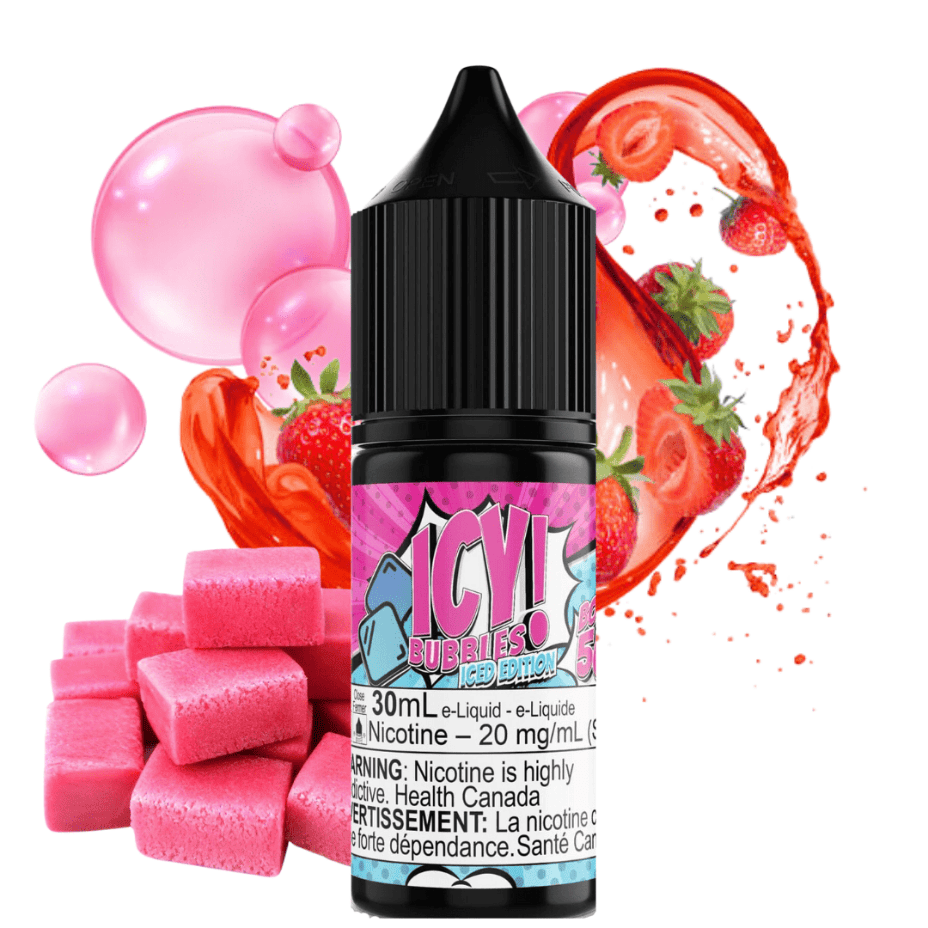 Icy Bubbles Salt by Maverick E-Liquid Steinbach Vape SuperStore and Bong Shop Manitoba Canada
