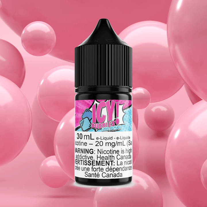 Icy Bubbles Salt by Maverick E-Liquid Steinbach Vape SuperStore and Bong Shop Manitoba Canada