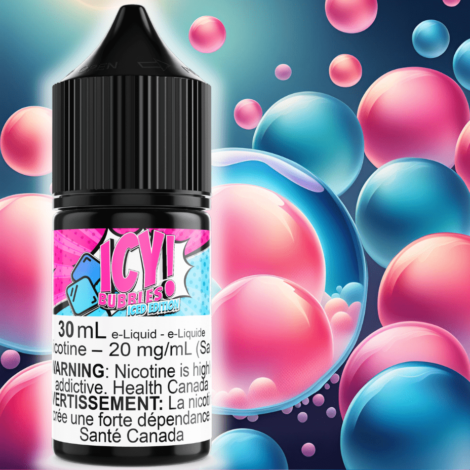 Icy Bubbles Salt by Maverick E-Liquid Steinbach Vape SuperStore and Bong Shop Manitoba Canada