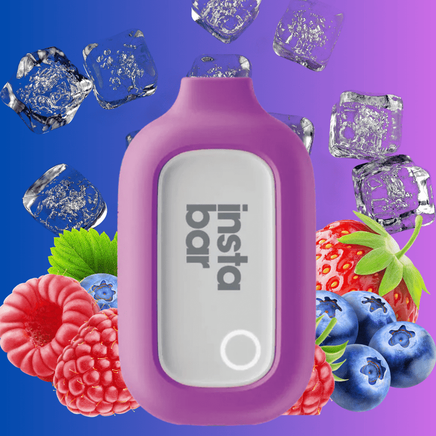 Insta Bar Jar 4000 Disposable Vape-Quadberry Ice 20mg / 4000 Steinbach Vape SuperStore and Bong Shop Manitoba Canada