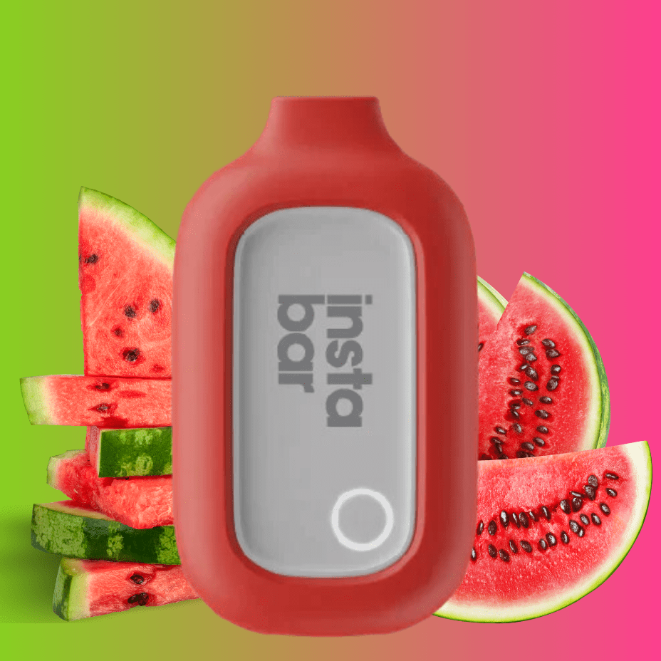 Insta Bar Jar 4000 Disposable Vape-Watermelon Smash 20mg / 4000 Steinbach Vape SuperStore and Bong Shop Manitoba Canada