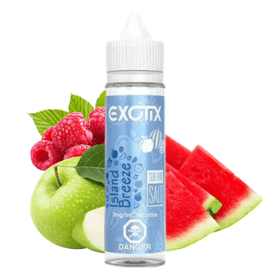 Island Breeze By Exotix E-Liquid 60mL / 3mg Steinbach Vape SuperStore and Bong Shop Manitoba Canada