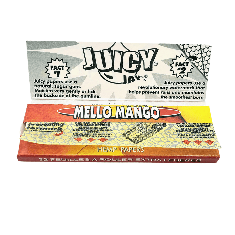 Juicy Jay's Green Mello Mango Rolling Papers 1 1/4 1¼ / Mello Mango Steinbach Vape SuperStore and Bong Shop Manitoba Canada