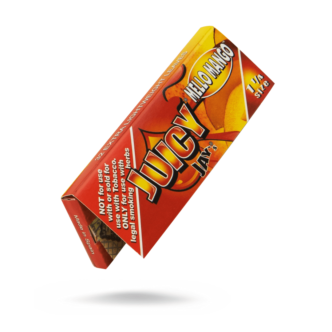 Juicy Jay's Green Mello Mango Rolling Papers 1 1/4 1¼ / Mello Mango Steinbach Vape SuperStore and Bong Shop Manitoba Canada