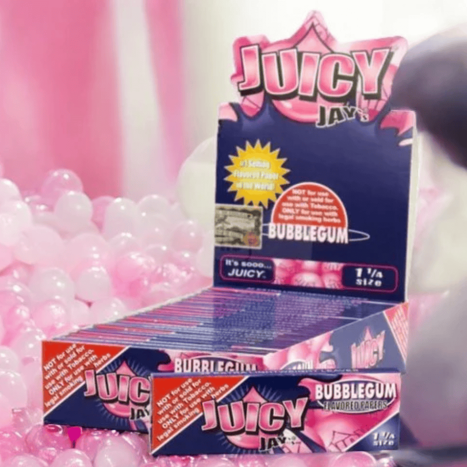 Juicy Jay's King Size Rolling Papers Bubblegum Steinbach Vape SuperStore and Bong Shop Manitoba Canada