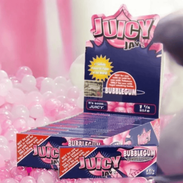 Juicy Jay's King Size Rolling Papers Bubblegum Steinbach Vape SuperStore and Bong Shop Manitoba Canada