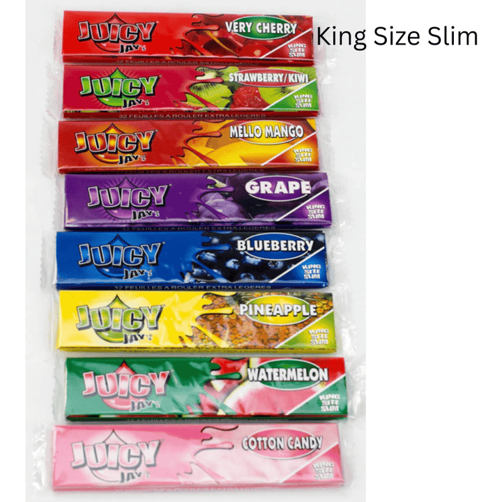 Juicy Jay's King Size Rolling Papers Steinbach Vape SuperStore and Bong Shop Manitoba Canada