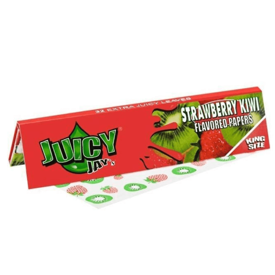 Juicy Jay's King Size Rolling Papers-Strawberry Kiwi Steinbach Vape SuperStore and Bong Shop Manitoba Canada