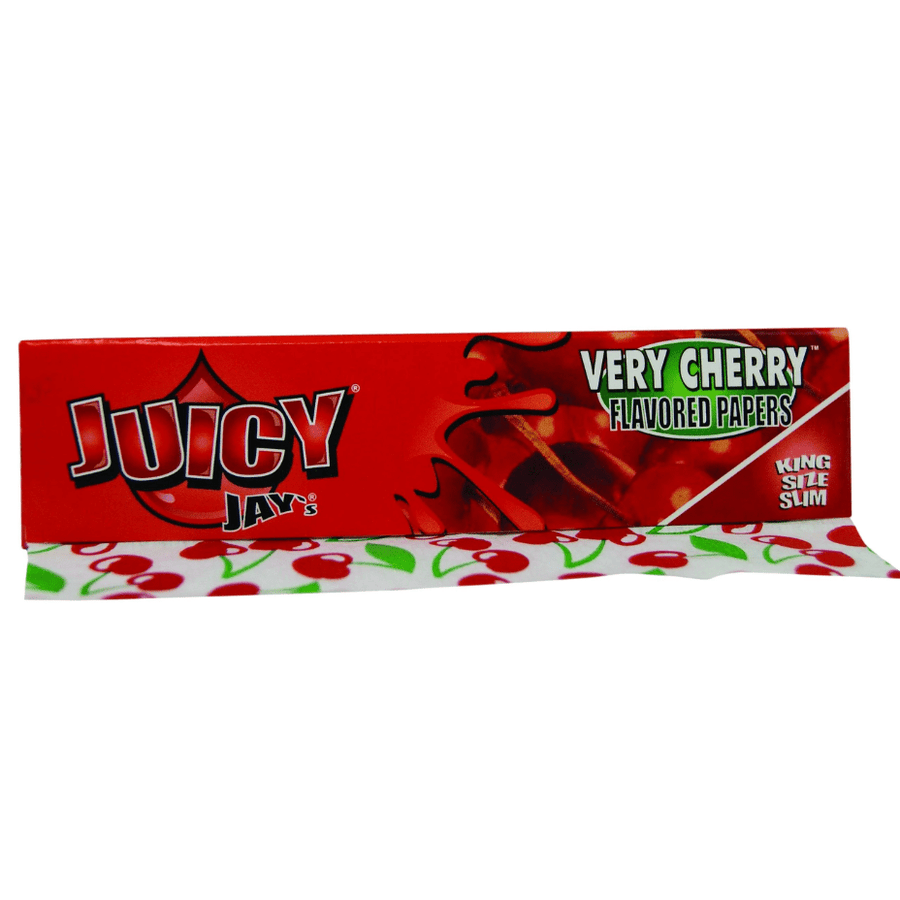 Juicy Jay's King Size Rolling Papers-Very Cherry Steinbach Vape SuperStore and Bong Shop Manitoba Canada