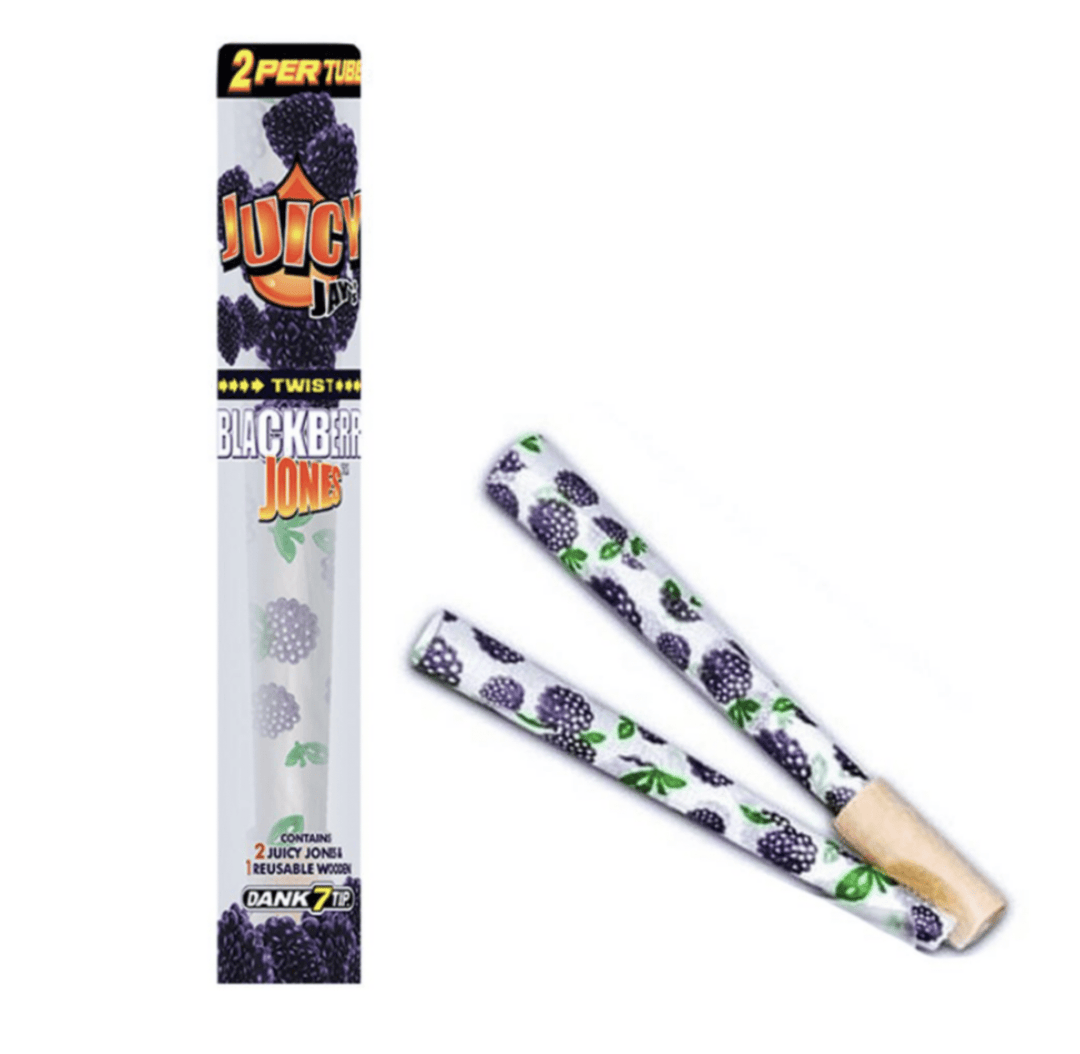 Juicy Jay's Pre-Rolled Cones Blackberry Steinbach Vape SuperStore and Bong Shop Manitoba Canada