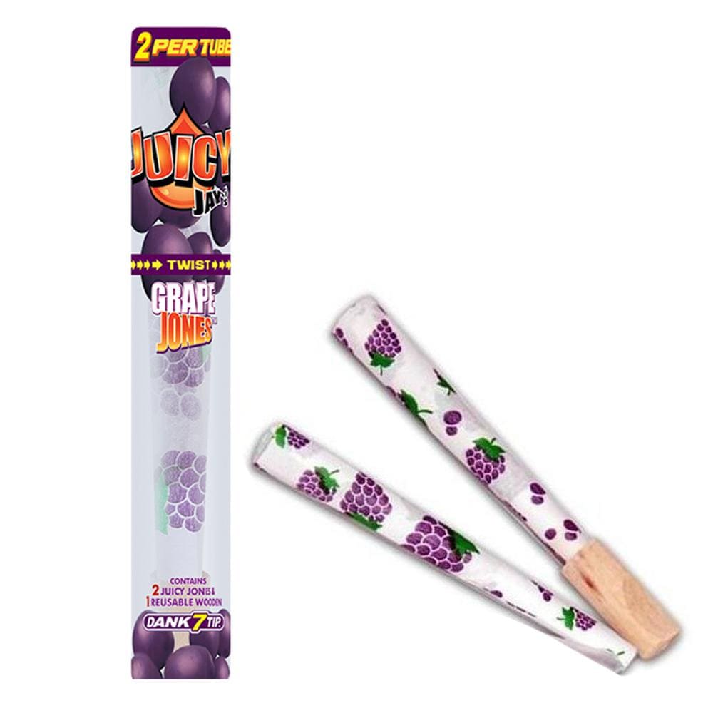 Juicy Jay's Pre-Rolled Cones Grape Steinbach Vape SuperStore and Bong Shop Manitoba Canada