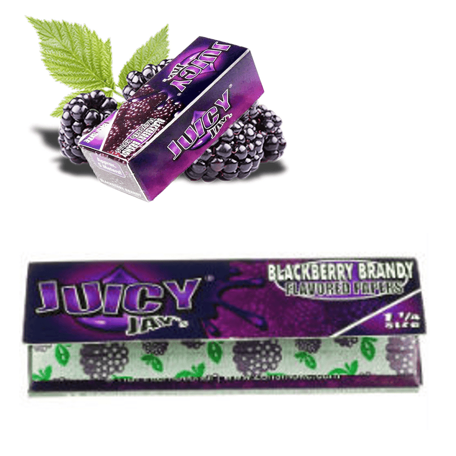 Juicy Jay's Rolling Papers-Blackberry Brandy Steinbach Vape SuperStore and Bong Shop Manitoba Canada