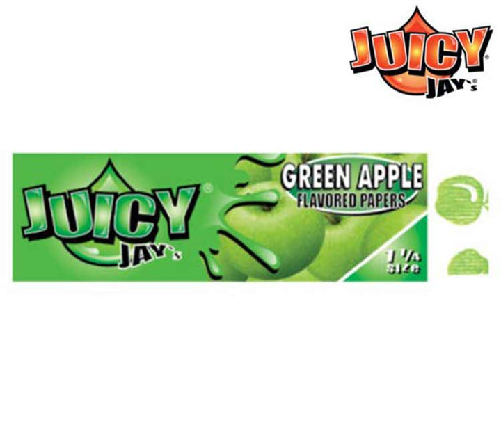 Juicy Jay's Rolling Papers Green Apple Steinbach Vape SuperStore and Bong Shop Manitoba Canada