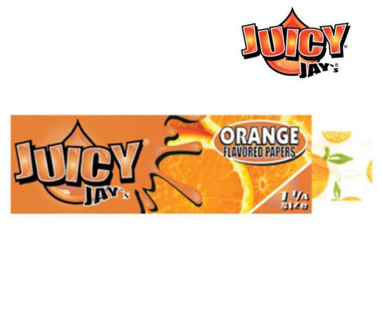 Juicy Jay's Rolling Papers Orange Steinbach Vape SuperStore and Bong Shop Manitoba Canada