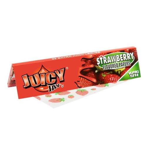 Juicy Jay's Rolling Papers Strawberry Steinbach Vape SuperStore and Bong Shop Manitoba Canada