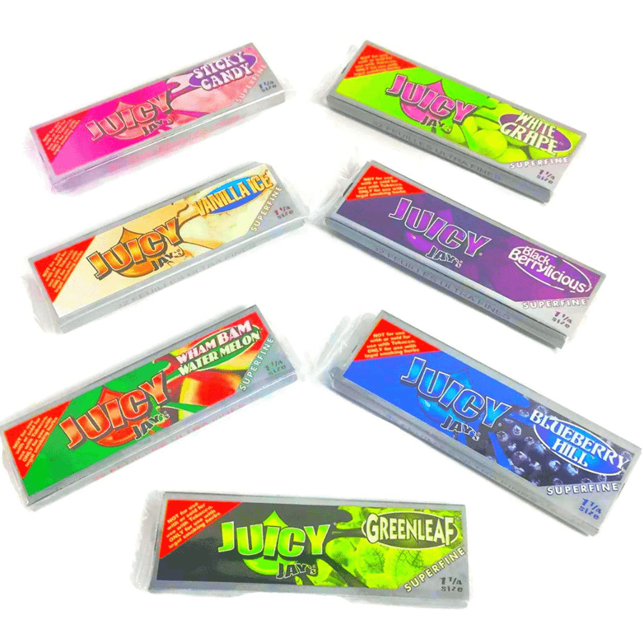 Juicy Jay's Super Fine Hemp Rolling Papers 1 1/4 Steinbach Vape SuperStore and Bong Shop Manitoba Canada