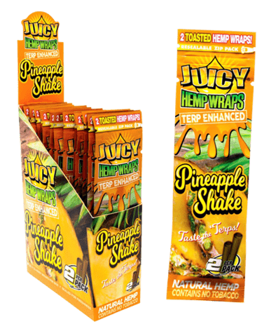 Juicy Jay Terp-Infused Hemp Wrap-Pineapple Shake Steinbach Vape SuperStore and Bong Shop Manitoba Canada