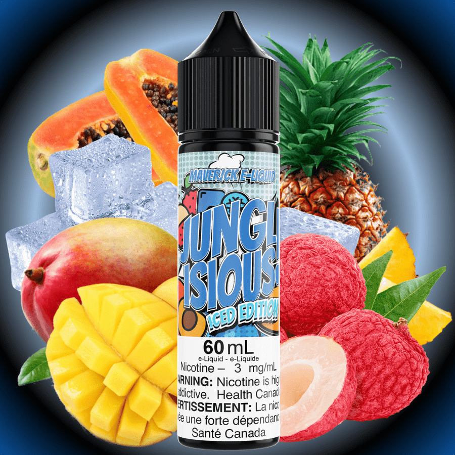 Junglicious by Maverick E-Liquid 3mg Steinbach Vape SuperStore and Bong Shop Manitoba Canada