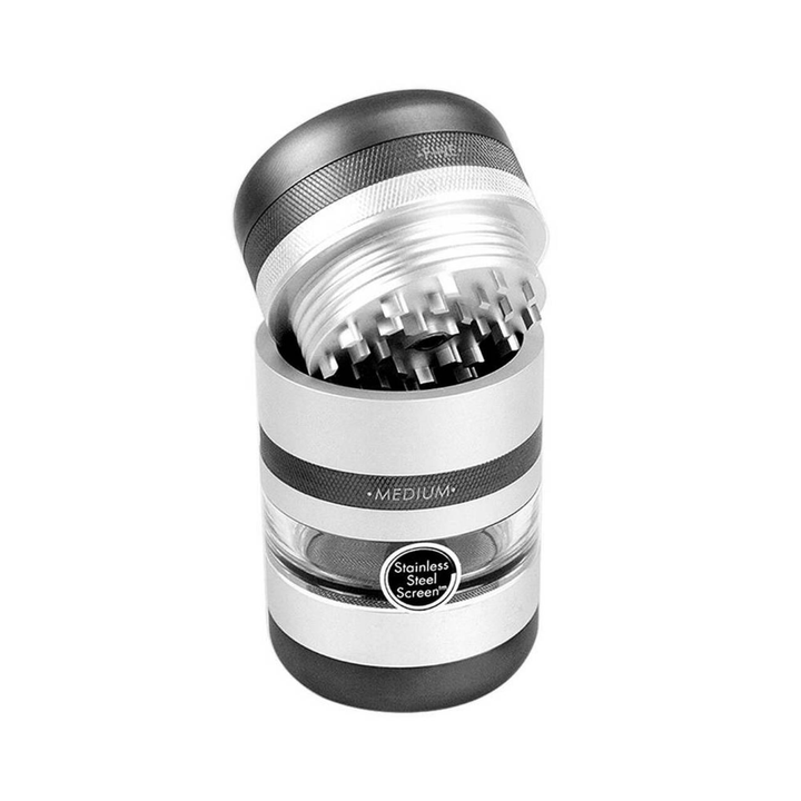 Kannastor GR8TR V2 Series 2.2" Grinder w/ Jar Steinbach Vape SuperStore and Bong Shop Manitoba Canada