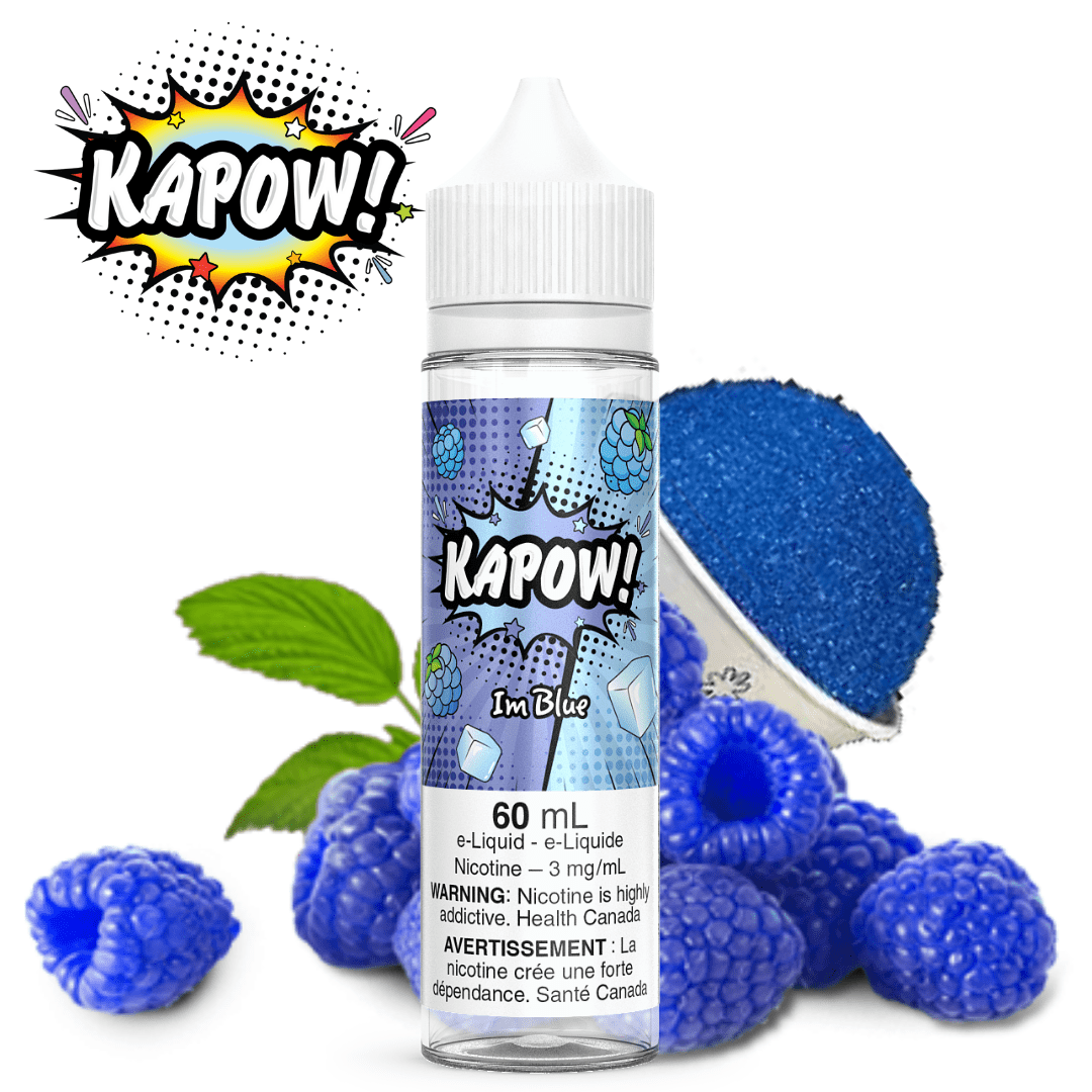 Kapow E-Liquid Im Blue by Kapow E-Liquid-Steinbach Vape & Bong Im Blue by Kapow E-Liquid 60ml / 3mg