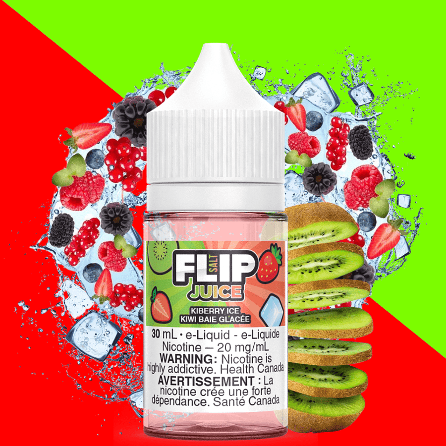 Kiberry Ice Salt by Flip Juice 30ml / 12mg Steinbach Vape SuperStore and Bong Shop Manitoba Canada