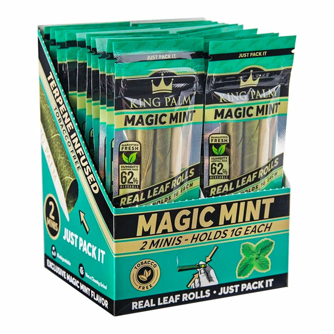 King Palm Mini Pre-Rolls-Magic Mint 2/pkg / Magic Mint Steinbach Vape SuperStore and Bong Shop Manitoba Canada