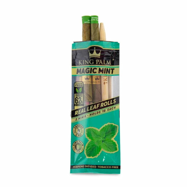 King Palm Mini Pre-Rolls-Magic Mint 2/pkg / Magic Mint Steinbach Vape SuperStore and Bong Shop Manitoba Canada