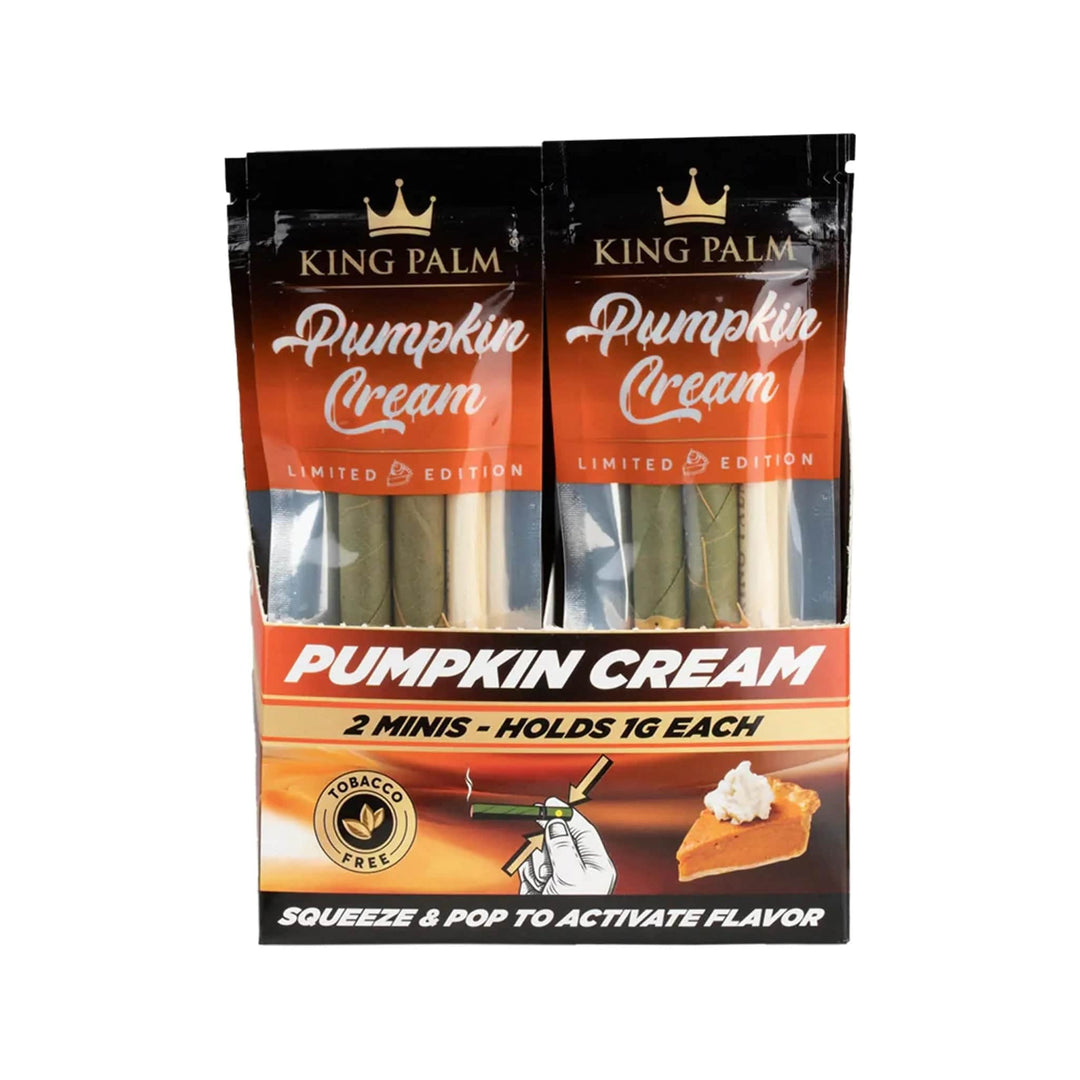 King Palm Pre-Roll Pouches 2/pkg / Pumpkin Cream Pre-Rolls Steinbach Vape SuperStore and Bong Shop Manitoba Canada