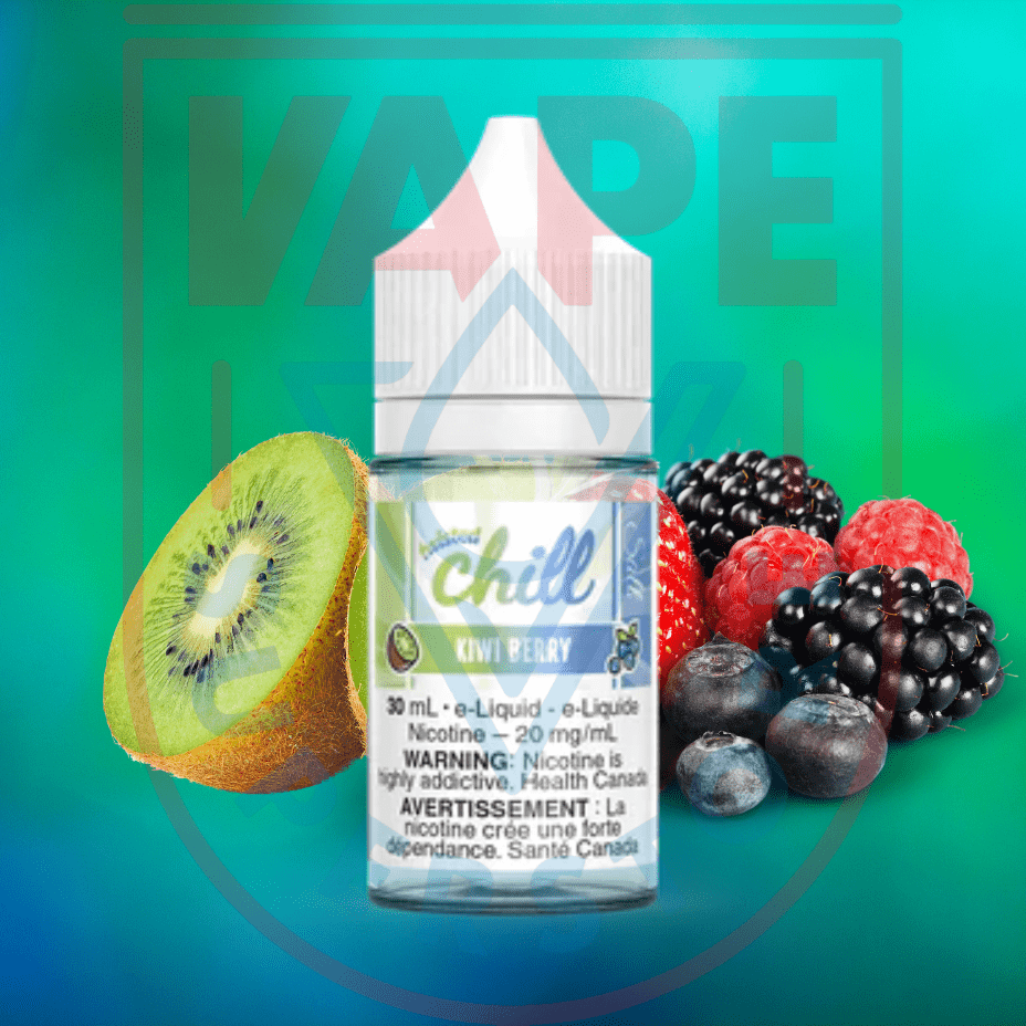 Kiwi Berry Salts by Chill E-Liquid Steinbach Vape SuperStore and Bong Shop Manitoba Canada