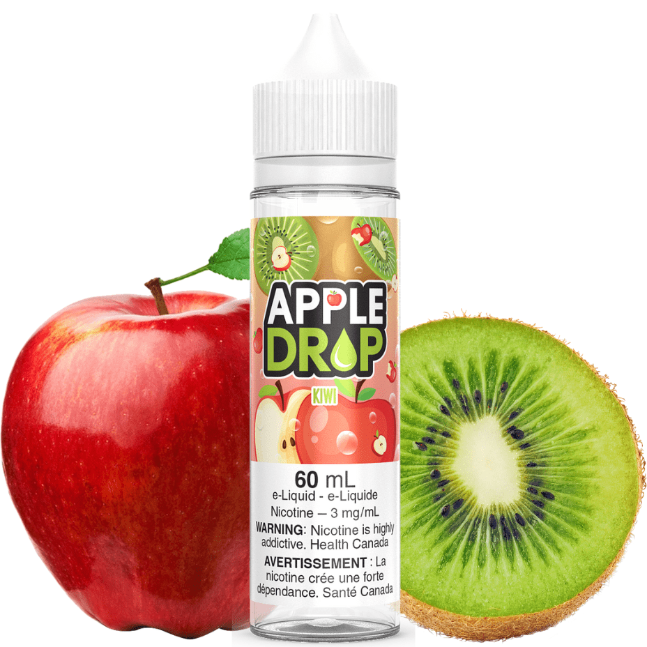 Kiwi by Apple Drop E-Liquid 60ml / 3mg Steinbach Vape SuperStore and Bong Shop Manitoba Canada