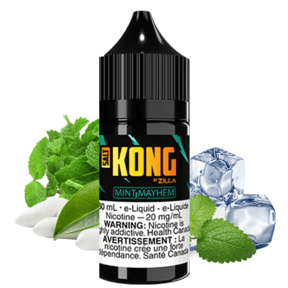 Kong Salt by Zilla-Mint Mayhem Steinbach Vape SuperStore and Bong Shop Manitoba Canada