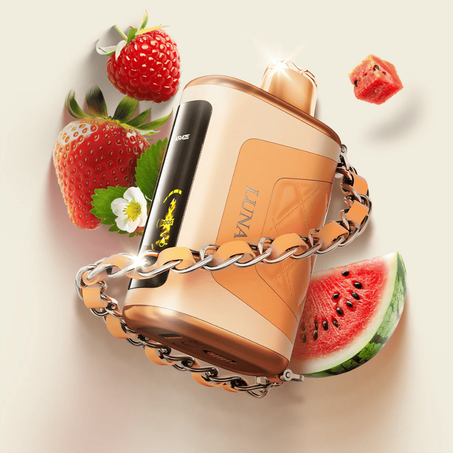 Kraze Luna 42k Disposable Vape - Strazzberry Watermelon Steinbach Vape SuperStore and Bong Shop Manitoba Canada