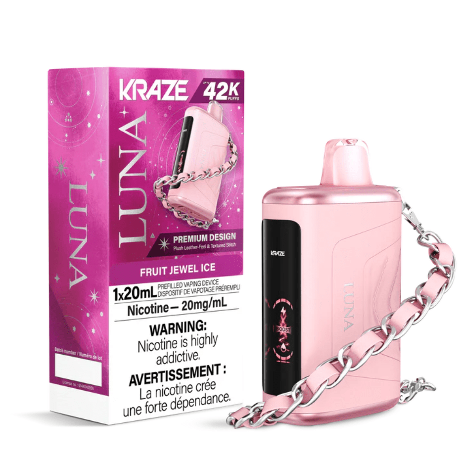 Kraze Luna Disposable Vape-Fruit Jewel Ice Steinbach Vape SuperStore and Bong Shop Manitoba Canada