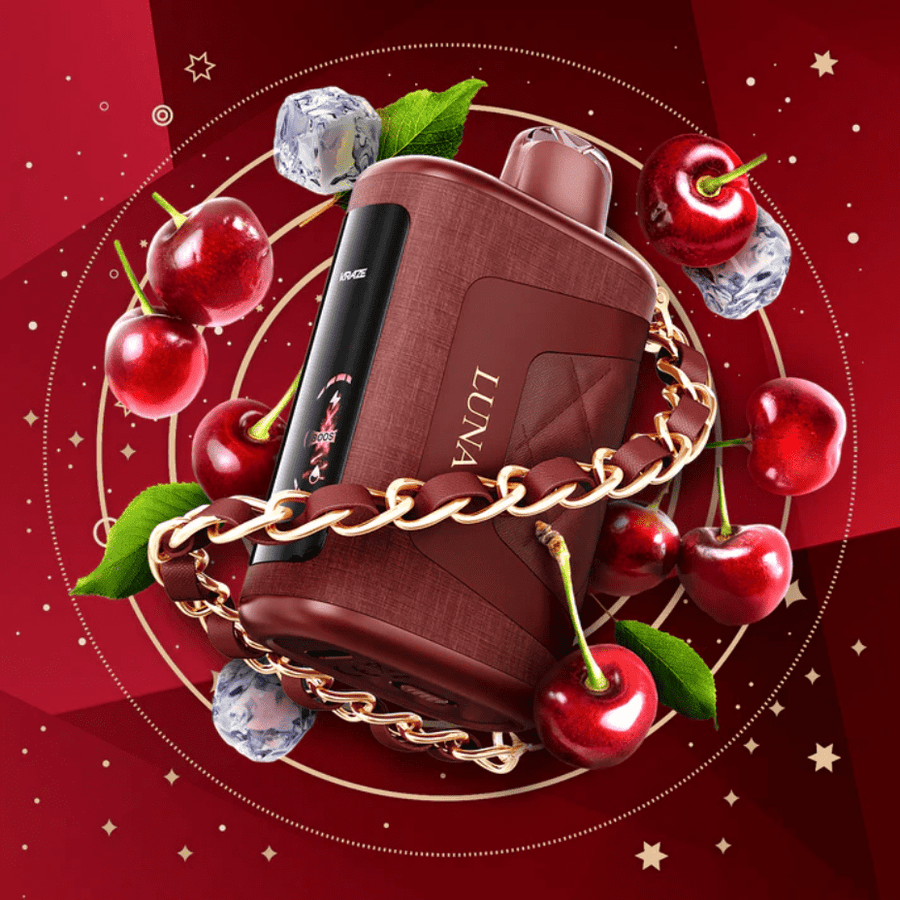 Kraze Luna Disposable Vape-Scarlet Cherry G Ice Steinbach Vape SuperStore and Bong Shop Manitoba Canada
