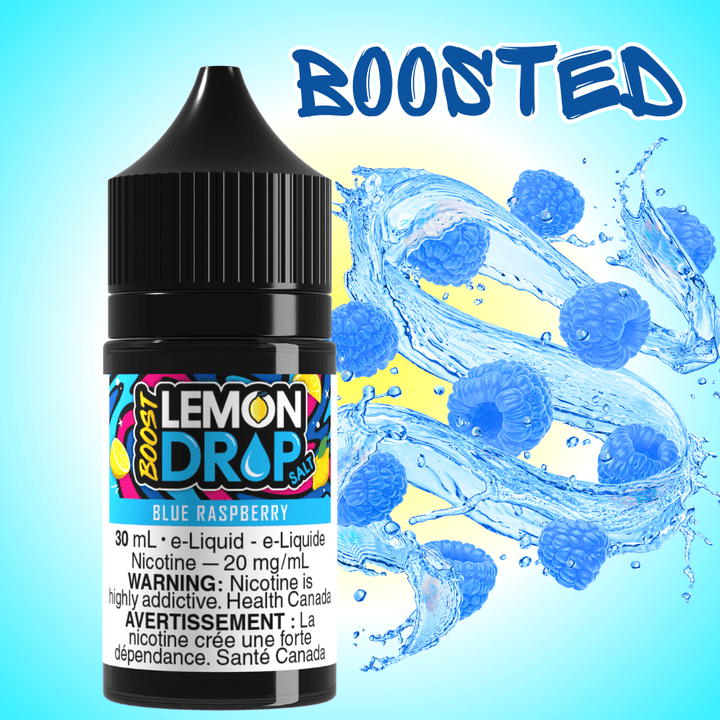 Lemon Drop Boost Salt - Blue Raspberry Steinbach Vape SuperStore and Bong Shop Manitoba Canada
