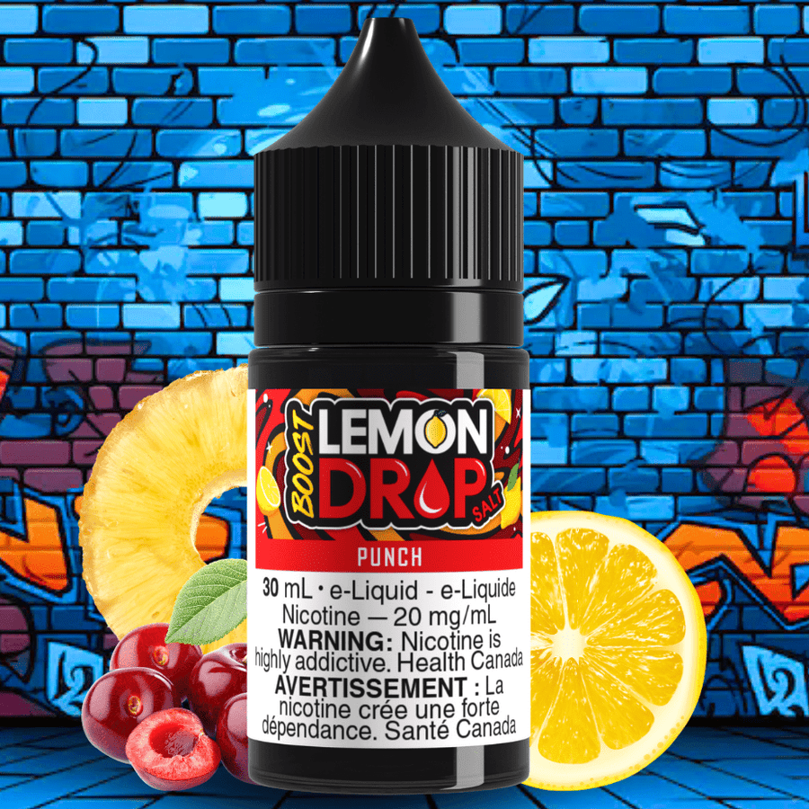 Lemon Drop Boost Salt - Punch Steinbach Vape SuperStore and Bong Shop Manitoba Canada