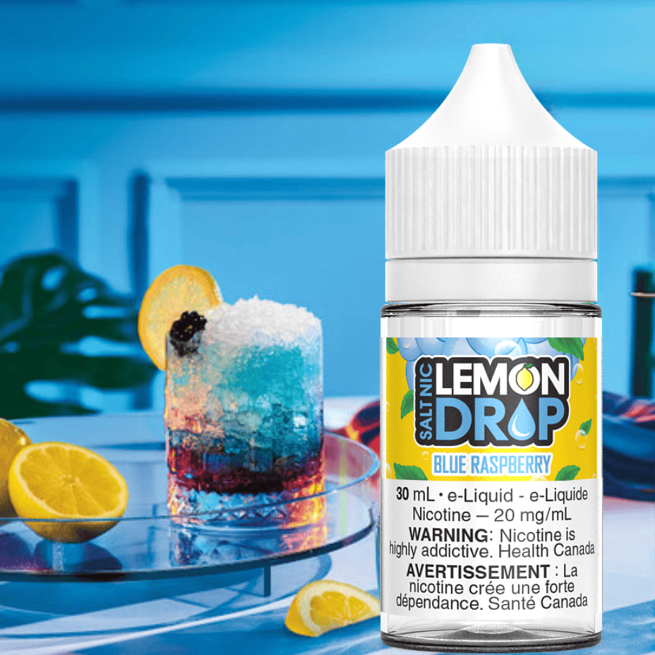 Lemon Drop E-Liquid-Blue Raspberry Iced Salt Steinbach Vape SuperStore and Bong Shop Manitoba Canada