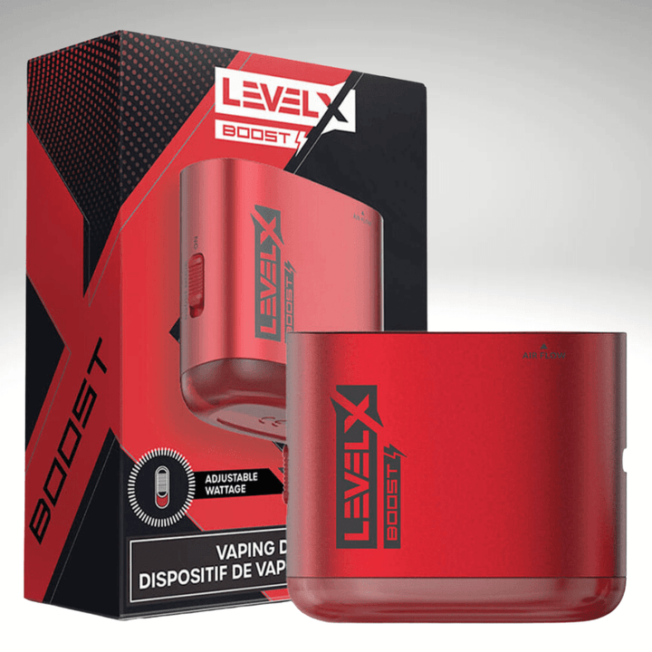 Level X Boost Battery-850mAh Red Steinbach Vape SuperStore and Bong Shop Manitoba Canada