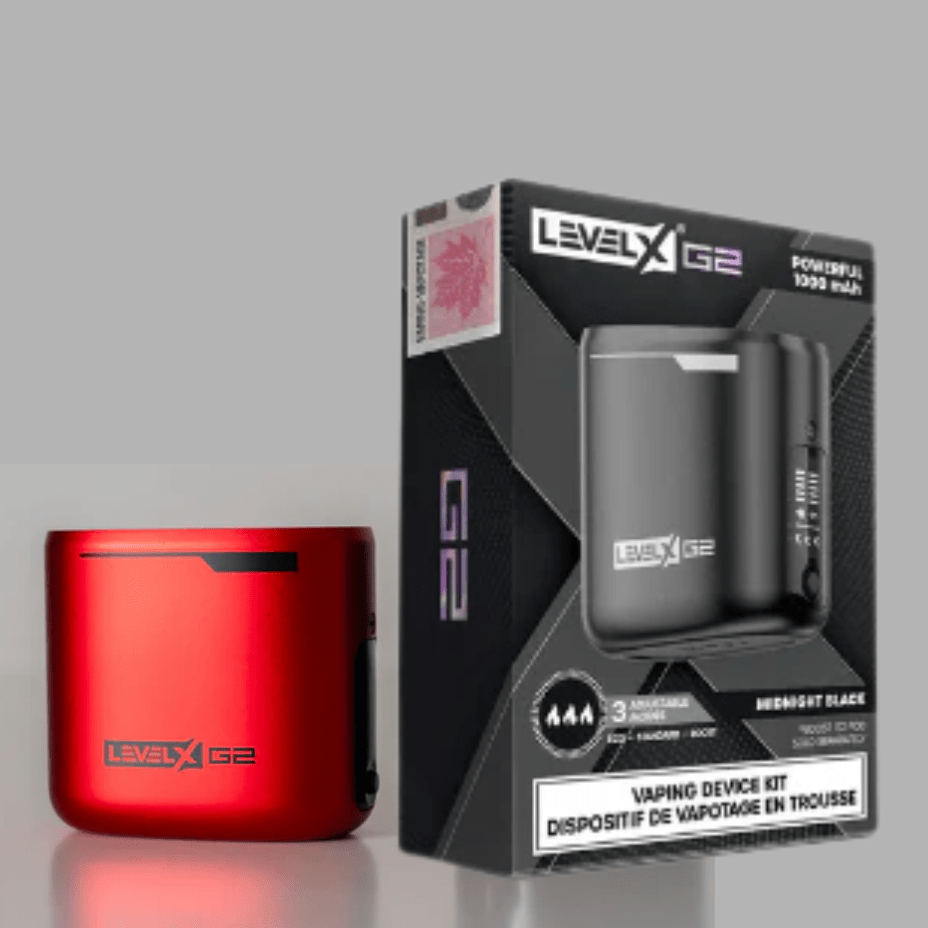 Level X Boost G2 Battery-1000mAh 1000mAh / Metallic Black Manitoba Vape SuperStore and Bong Shop